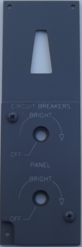 FWD Overhead circuit breaker brightness
