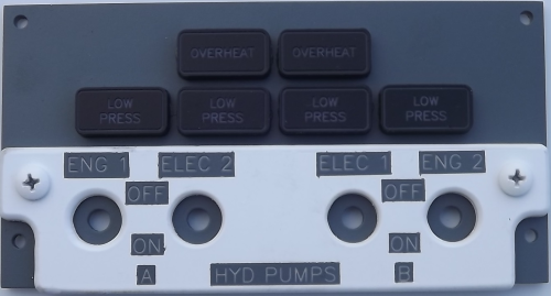 Hydraulic Pumps panel