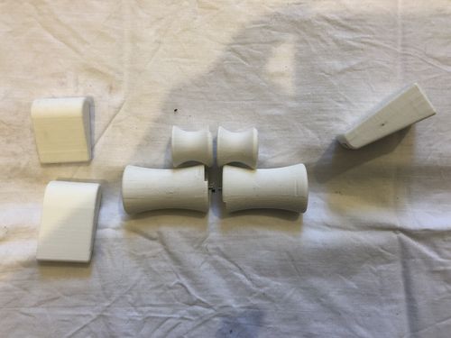 3D Printed throttle quadrant handles