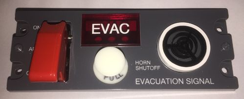 Evacuation panel