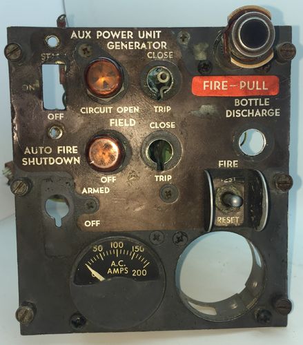 Boeing APU fire control module