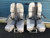 Matching pair of real aircraft seats (Including harnesses!)