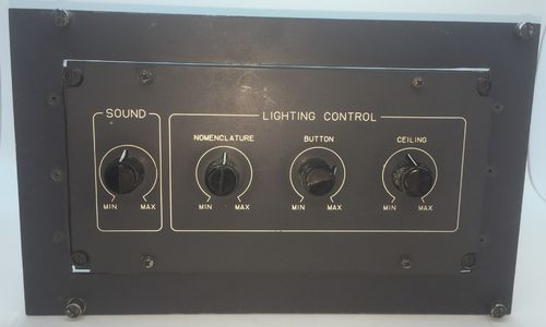 Cabin/cockpit Sound & Lighting Control Panel
