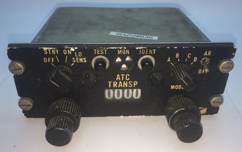 ATC Transponder Panel Bendix.