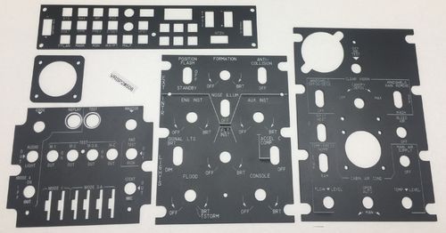 Selection of replica A10 Warthog fighter panels