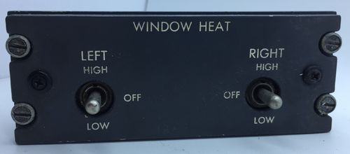Boeing 727/737 Window Heat Panel