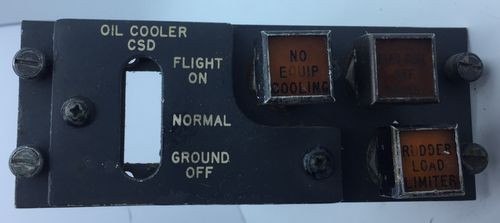 Boeing 727 Cooling Panel