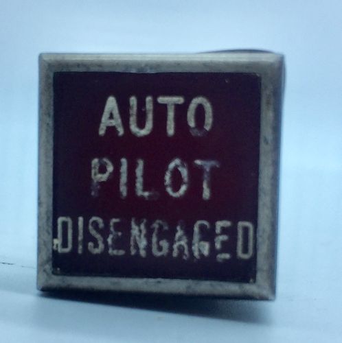 Autopilot Disengage by KORRY. Master Caution illuminated button