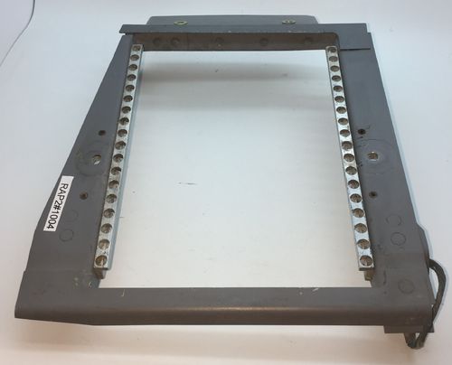 Cockpit panel mounting frame, with Dzus rails
