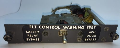 FLT Control Warning Test Panel (Boeing)
